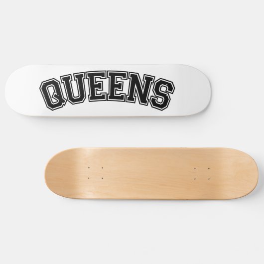 QUEEN, NYC SKATEBOARD (Horizontal)