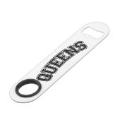 QUEEN, NYC SPEED FLASCHENÖFFNER (Vorderseite Schrägansicht)