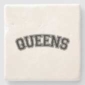 QUEEN, NYC STEINUNTERSETZER (Vorderseite)