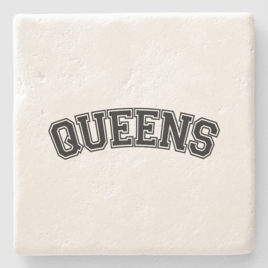 QUEEN, NYC STEINUNTERSETZER (Vorderseite)