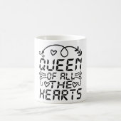 Queen of all the Hearts Verwandlungstasse (Mittel)