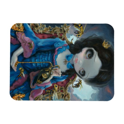 "Queen of Bees" Flex Magnet (Horizontal)