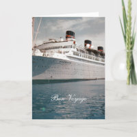 Queen of Bermuda bon Reise Karte