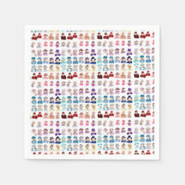 Queen of Coats Napkins  Serviette