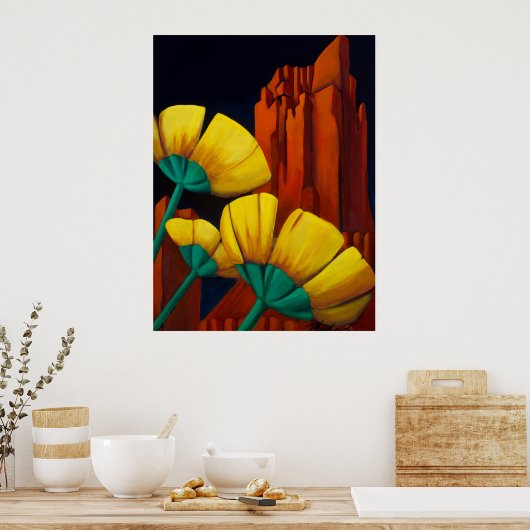 Queen Of Cups Poster (Küche)