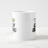 Queen of Everything Extra große Jumbo-Tasse (Vorderseite)