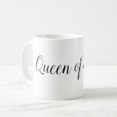 Queen of Excel Tasse (Vorderseite Links)