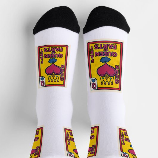 Queen of Farts Socks Socken (Oben)