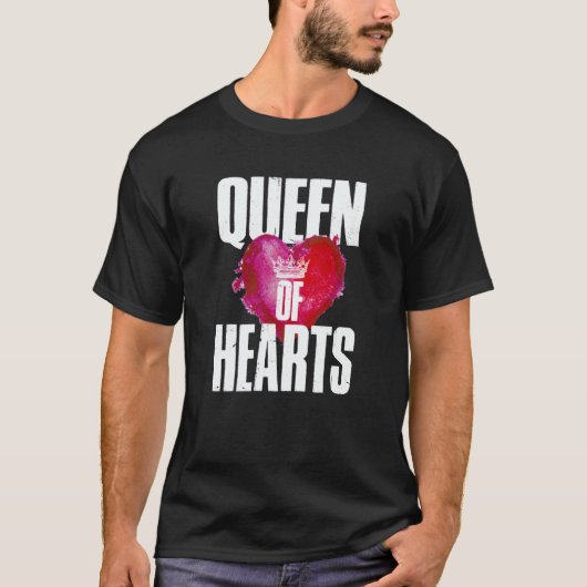 Queen of Hearts 1 T-Shirt (Vorderseite)
