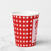 Queen of Hearts Bachelorette Party Cups Pappbecher (Rechts)