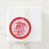 Queen Of Hearts Bachelorette Party Geschenkanhänger (Beispiel)