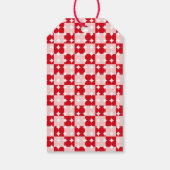 Queen of Hearts Brautparty Foto Vielen Dank Geschenkanhänger (Rückseite)