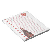 Queen of Hearts Lined Notizblock (angewinkelt)