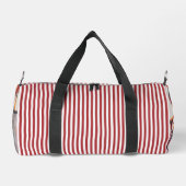 Queen of Hearts Pop Art Duffle Bag (Rückseite)