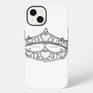 Queen of Hearts Silber-Krone-Tiara iPhone 6 Hülle iPhone 13 Hülle