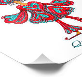 Queen of Hearts wall decor Fotodruck (Ecke)