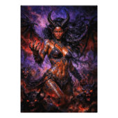 Queen of Hell Lilith Fotodruck (Vorne)