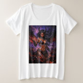Queen of Hell Lilith Große Größe T-Shirt (Design vorne)