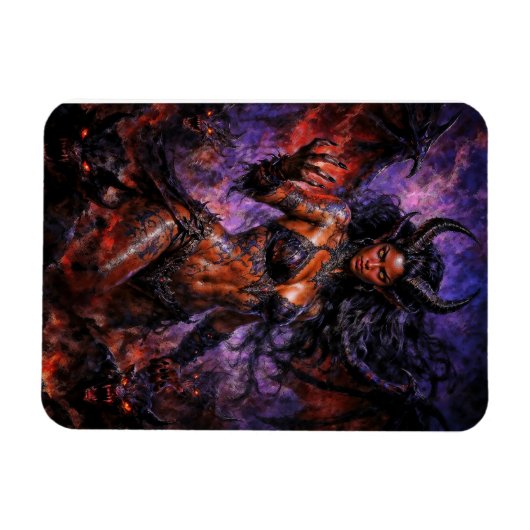Queen of Hell Lilith Magnet (Horizontal)