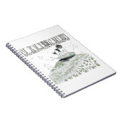 Queen of her Domain Notebook Notizblock (Rechte Seite)