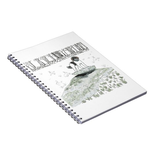 Queen of her Domain Notebook Notizblock (Rechte Seite)