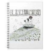 Queen of her Domain Notebook Notizblock (Vorderseite)