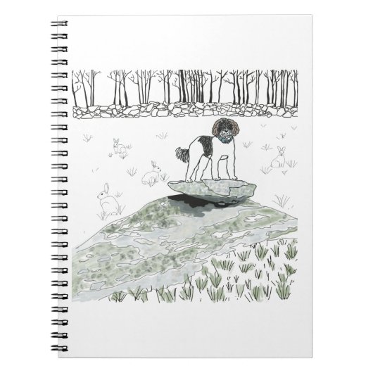 Queen of her Domain Notebook Notizblock (Vorderseite)