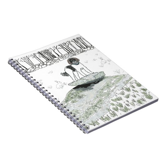 Queen of her Domain Notizblock (Rechte Seite)