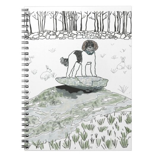 Queen of her Domain Notizblock (Vorderseite)