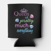 "Queen of Hübsch Much Everything" Dosenkühler (Vorderseite)