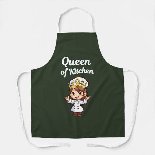 Queen of Kitchen Schürze (Vorderseite)