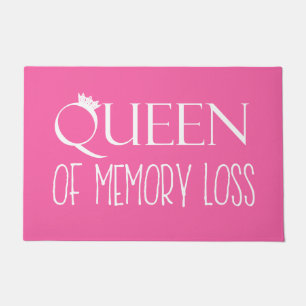 "Queen of Memory Loss" Doormat Fußmatte