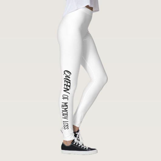 "QUEEN of Memory Loss" - Leggings mit DIVAtude (Rechts)