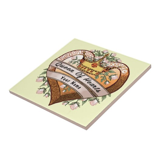 Queen of My Heart gift box Fliese (Seite)