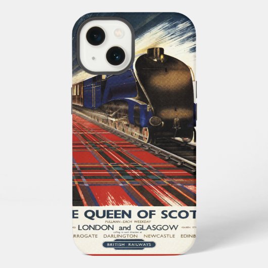 Queen of Scots Pullman Zug iPhone Hülle (Rückseite)