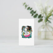 QUEEN OF SNAKE VISITENKARTE (Stehend Vorderseite)