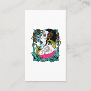 QUEEN OF SNAKE VISITENKARTE