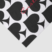 Queen of Spades Black Thunder_Cove Seidenpapier (Ausschnitt)