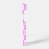 Queen of Spades iPhone Case Niedlich Pink Schachbr iPhone Hülle (Linke Seite)