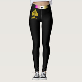 Queen of Spades Leggings Hotwife Vixen QoS Style