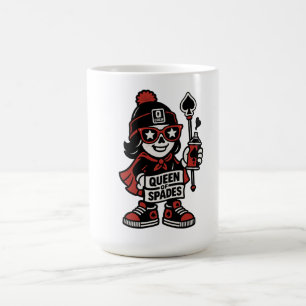 Queen of Spades Street Mascot - Pro Grind Edition Kaffeetasse