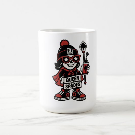 Queen of Spades Street Mascot - Pro Grind Edition Kaffeetasse (Mittel)