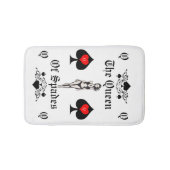 Queen of Spades Tarot Card Thunder_Cove Badematte (Vorderseite)