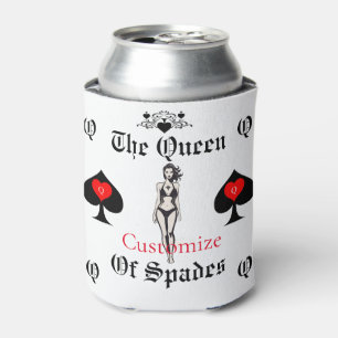 Queen of Spades Tarot Card Thunder_Cove Dosenkühler