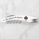 Queen of Spades Tarot Card Thunder_Cove Kellnermesser (Rückseite)