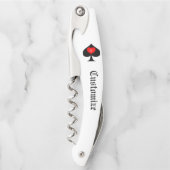 Queen of Spades Tarot Card Thunder_Cove Kellnermesser (Vorderseite)