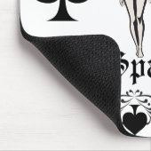 Queen of Spades Tarot Card Thunder_Cove Mousepad (Ecke)