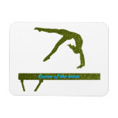 "Queen of the beam" Flexible Foto Magnet (Horizontal)