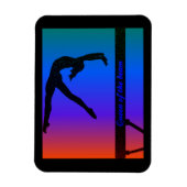 "Queen of the beam" Flexible Foto Magnet (Vertikal)