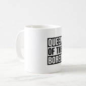 Queen of the Bored - American Gods Kaffeetasse (Vorderseite Links)